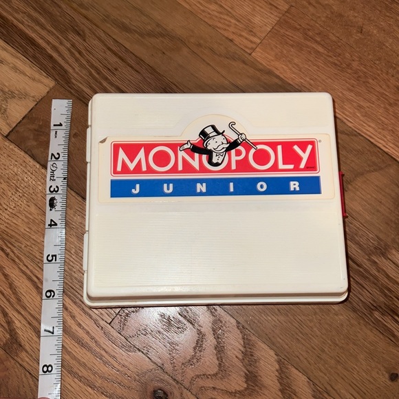 Vintage Monopoly Junior Travel Game - Picture 5 of 7